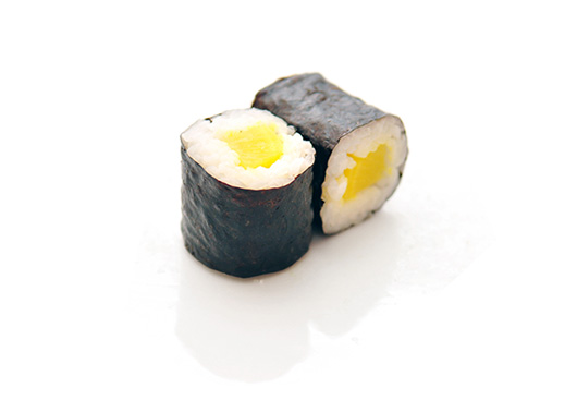 Japonska reďkovka maki sushi